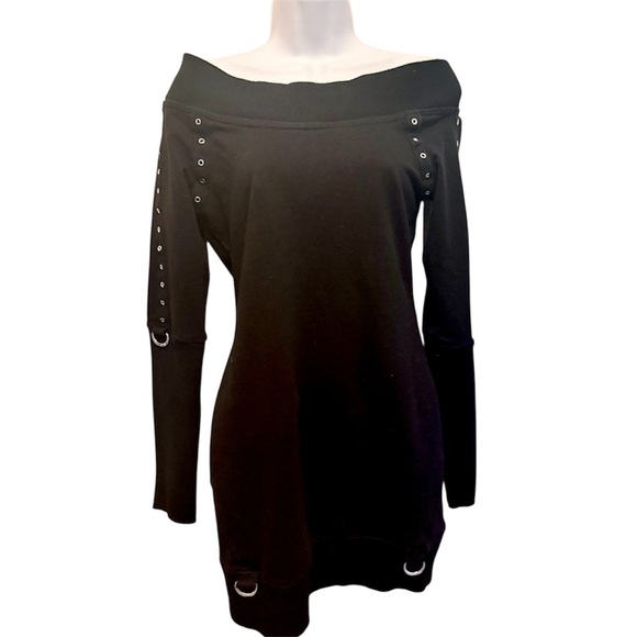 Killstar Dresses & Skirts - Killstar Wicked Riffs Sweater Dress